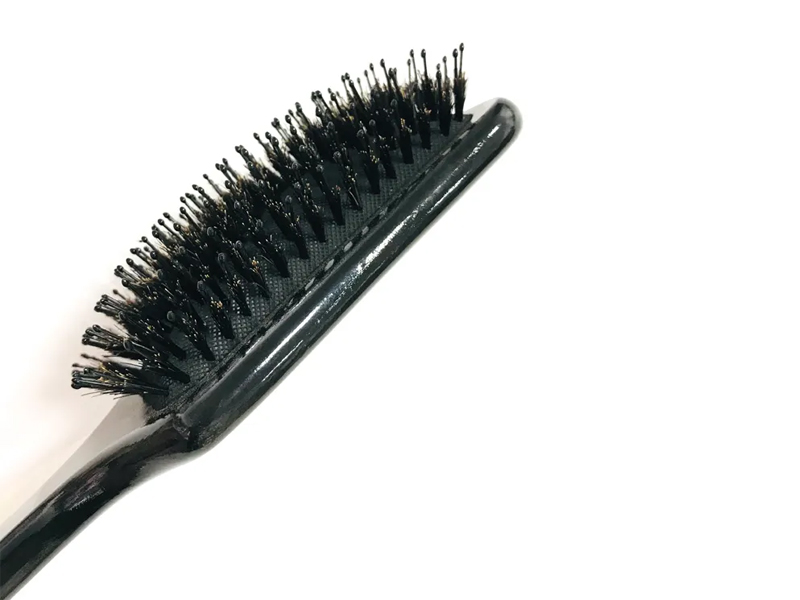 Boar Bristle Massage Puinen mela Detangler Bamboo Hair Harja