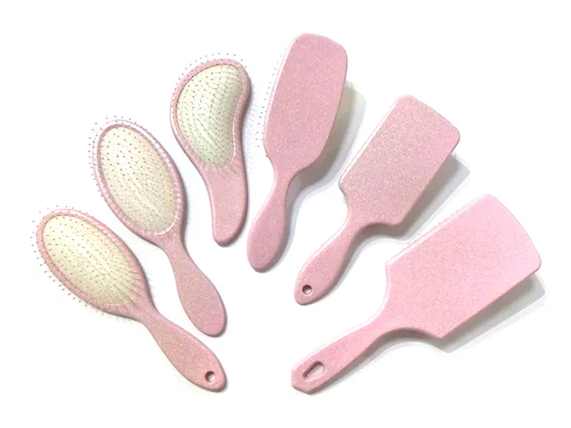 Pinkki Detangling Paddle -hiusharja