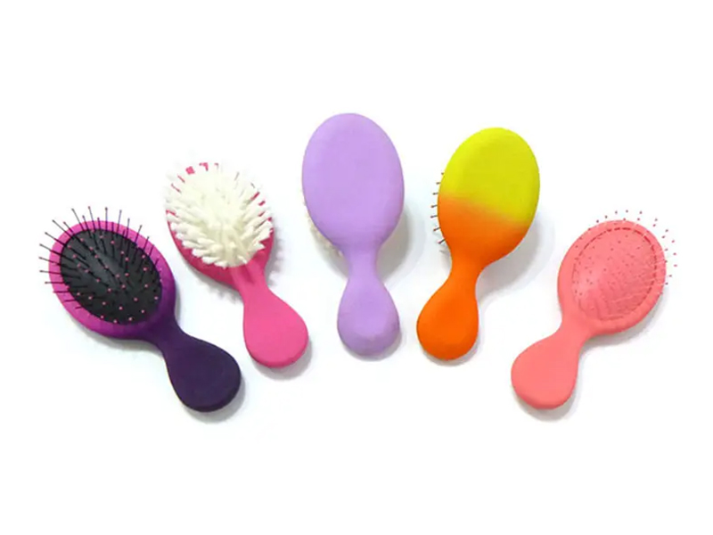 Brosse a Cheveux Afro Tangle -hiusharja miesten kumipinnoitteella