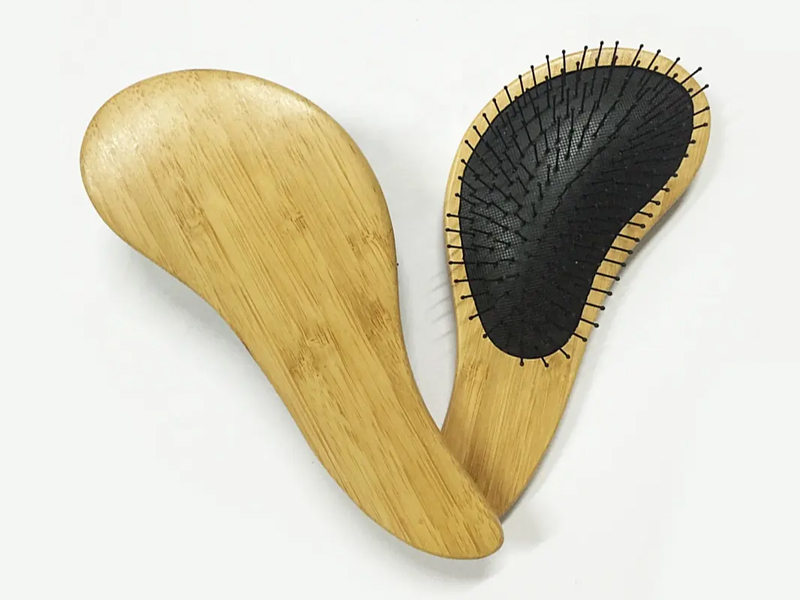 Bamboo Detangling Cushion -hiusharja