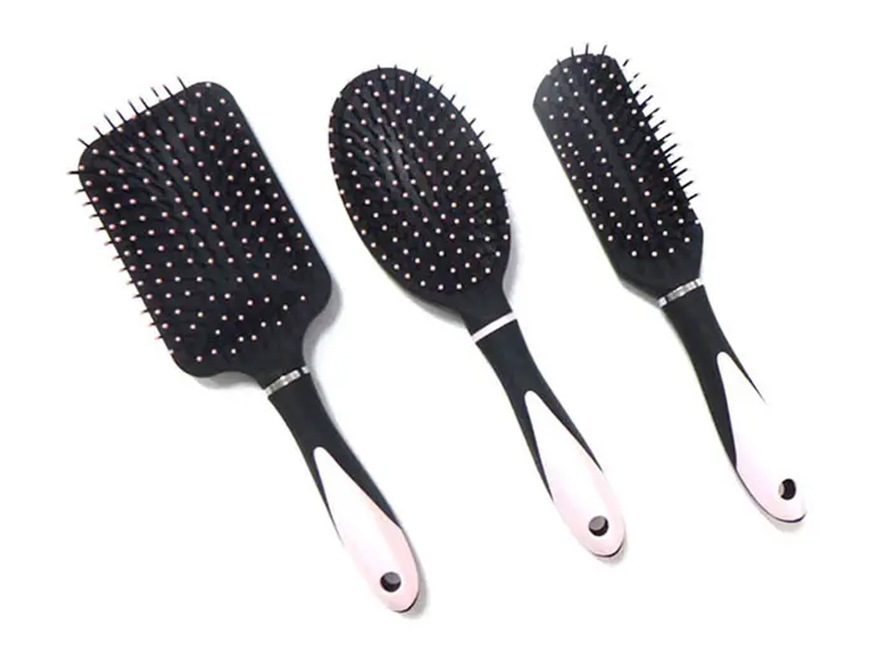 Girls Paddle muovinen valmistuskoneen hiusharjasetti