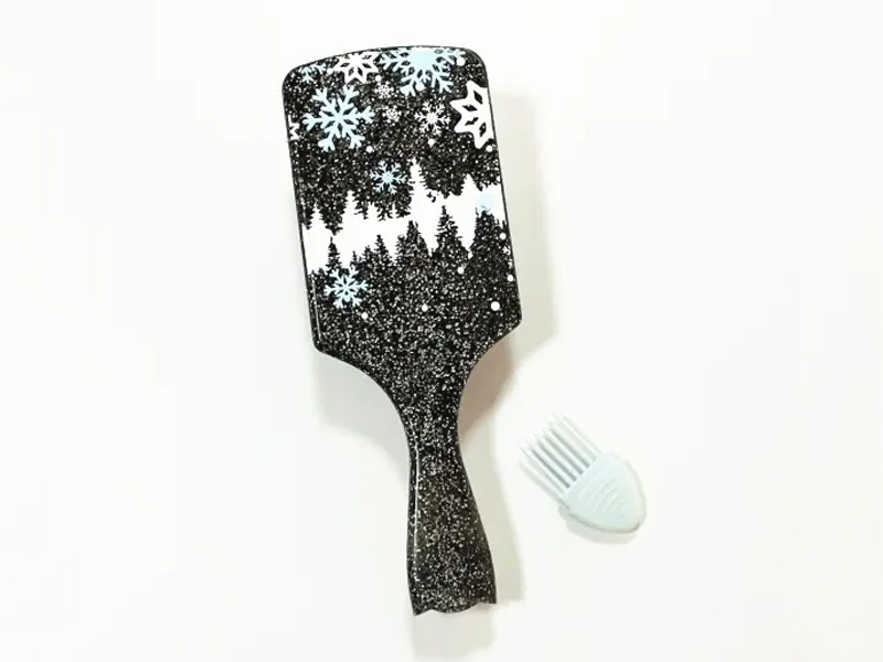 Helposti puhdistava Paddle-hiusharja