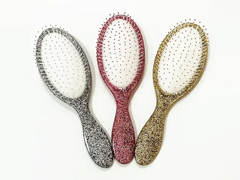 Glitter Detangling Cushion -hiusharja